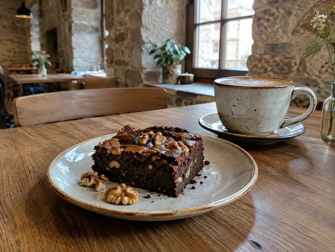 Brownie s vlašskými ořechy