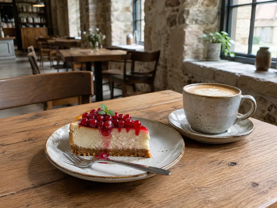 Cheesecake s rybízem